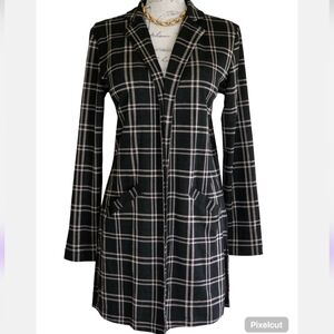 Windowpane Plaid Jacket.